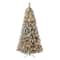 7.5ft. Pre-Lit Artificial Spruce Christmas Tree, Warm White LED Lights
